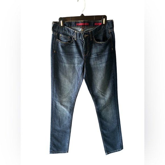 Banana Republic Pants - Banana Republic Limited Edition Red Label Dark Skinny Jeans Womens Size 29/8